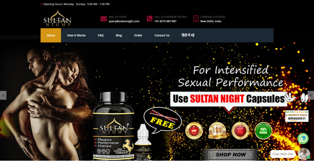 FireShot Capture 359 Sex tablet for men Penis enlargement medicine India Sultannight.c sultannight.com