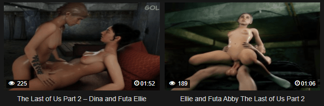 The Last of Us 3D porn with Dina and Futa Ellie