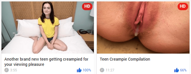 Teen Creampie Videos