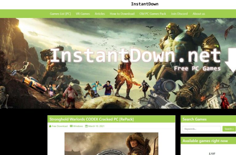 InstantDown – Adult PC Games